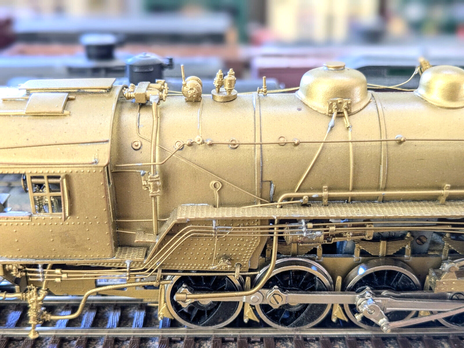 WESTSIDE SAMHONGSA BRASS “B&O U-1 0-10-0” HO **BACKHEAD **CAN MOTOR **RUNS G@@D!