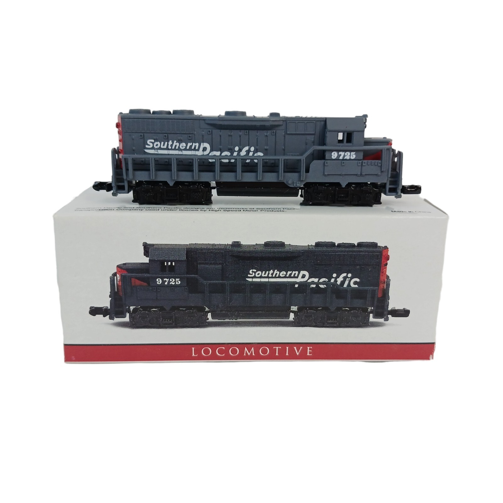 Southern Pacific SP 9725 Diesel Locomotive High Speed Metal Products Readers Dig