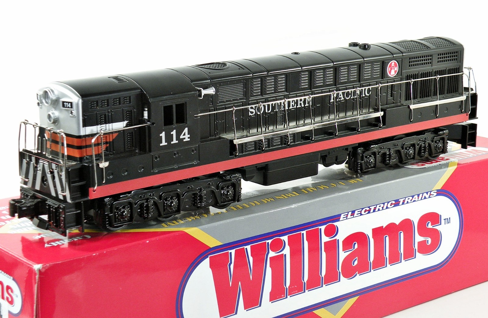 Williams FM-112 Southern Pacific SP FM Trainmaster w/True Blast II Horn