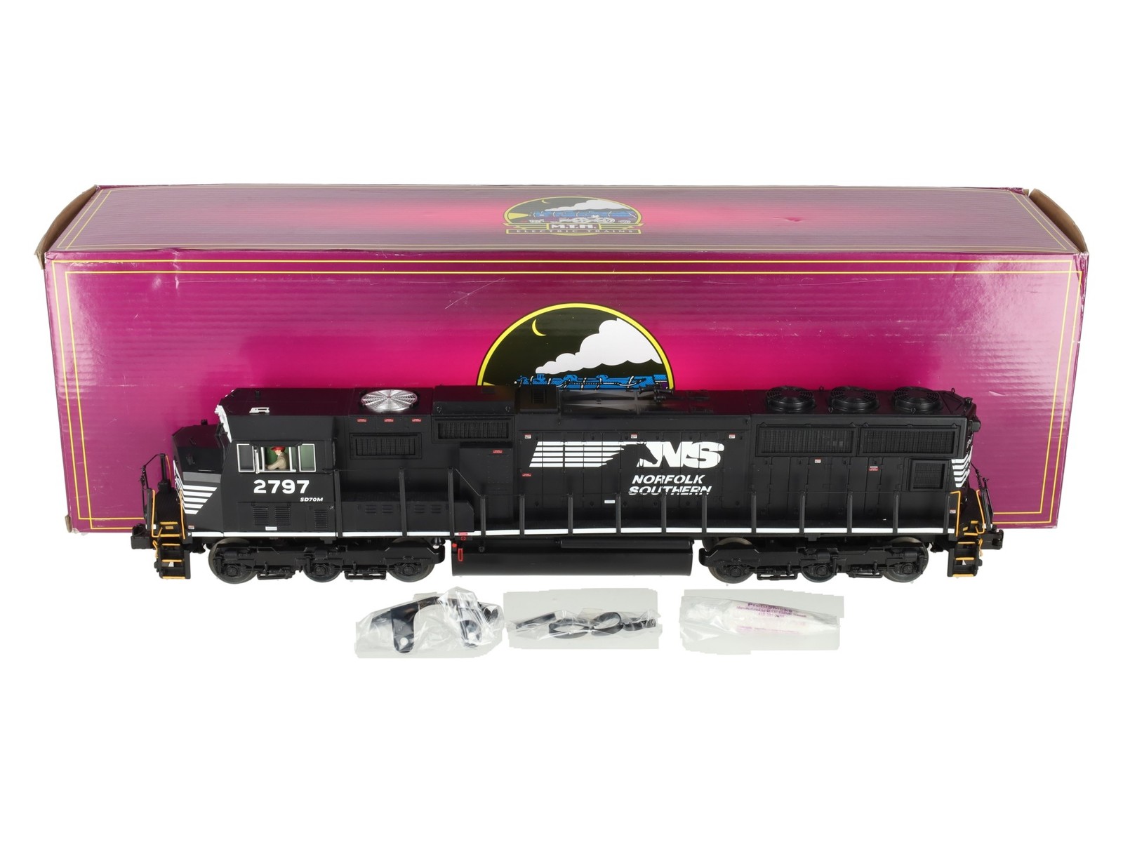 MTH 20-21274-1 Norfolk Southern SD70M Diesel Engine w PS 3.0 #2797 EX/Box