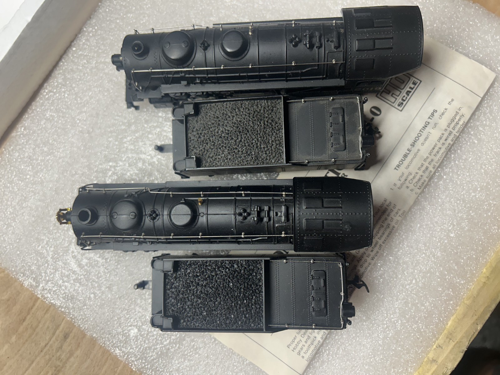 2 each Bachmann HO Reading 2-8-0 Consolidation USRA Steam Engine #2019 * READ *