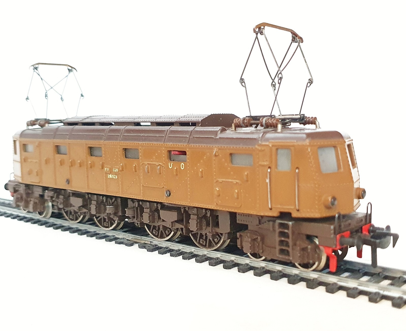 Fleischmann DC HO 1:87 Italy FS E-428 ELECTRIC LOCOMOTIVE Diecast Metal Boxed`58