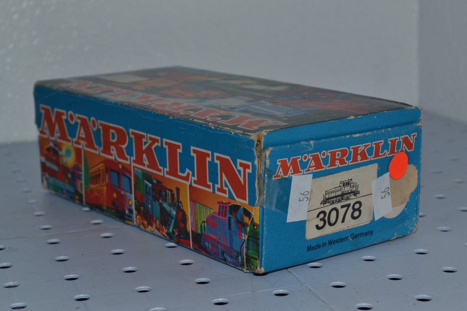 Marklin 3078 HO DHG 500 Blue Diesel Loco Western Germany