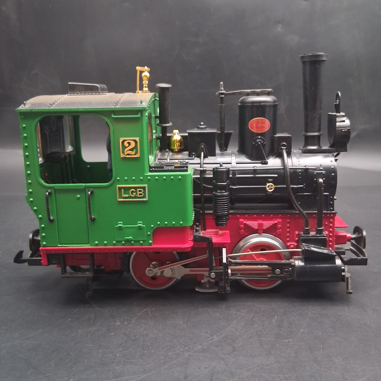 LGB Stainz 2020 G Gauge 0-4-0 Steam Locomotive DC Analog 2-Rail Tested READ