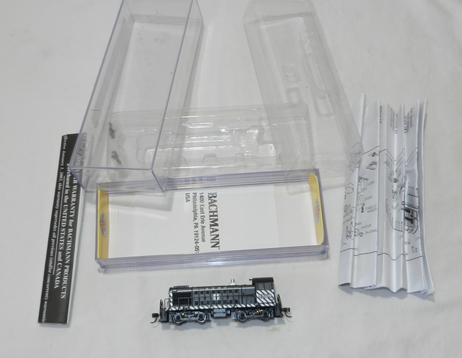 N Bachmann #63154 S4 Diesel ATSF Santa Fe #1528 Factory DCC LNIB see video