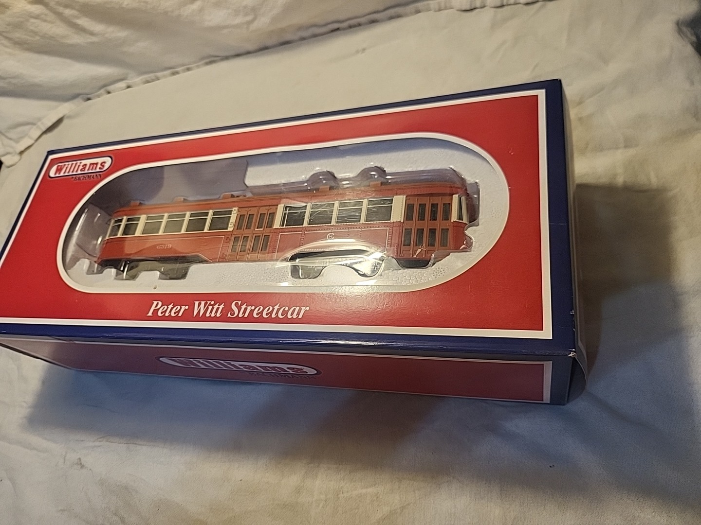 Williams by Bachmann 23902 PETER WITT STREETCAR-CHICAGO SURFACE LINES NIB