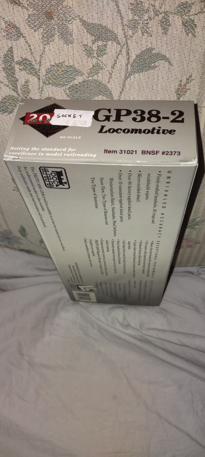 LL#31021 EMD GP38-2 Loco, BNSF#2373, 2nd Gen P2K (DCC 8-pin MB), NIB