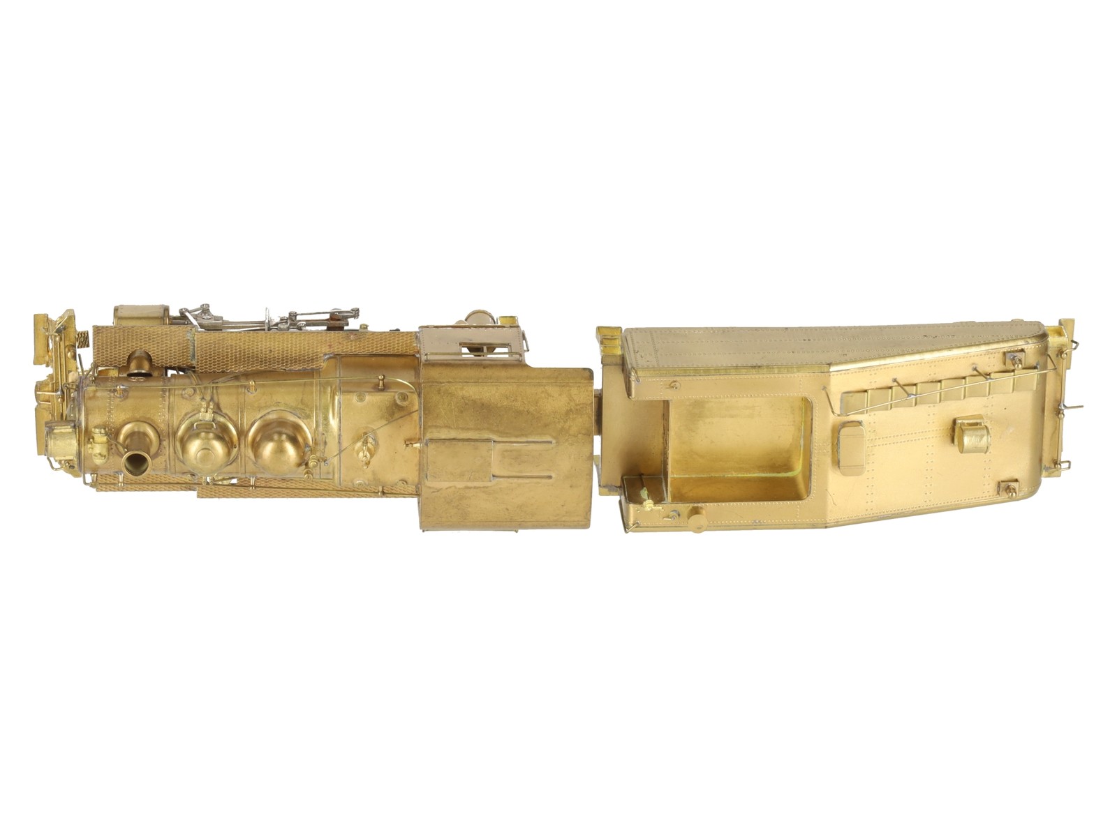 Gem Models GN-128 HO Brass PRR A5s 0-4-0 Steam Switcher & Tender (Unpainted) EX