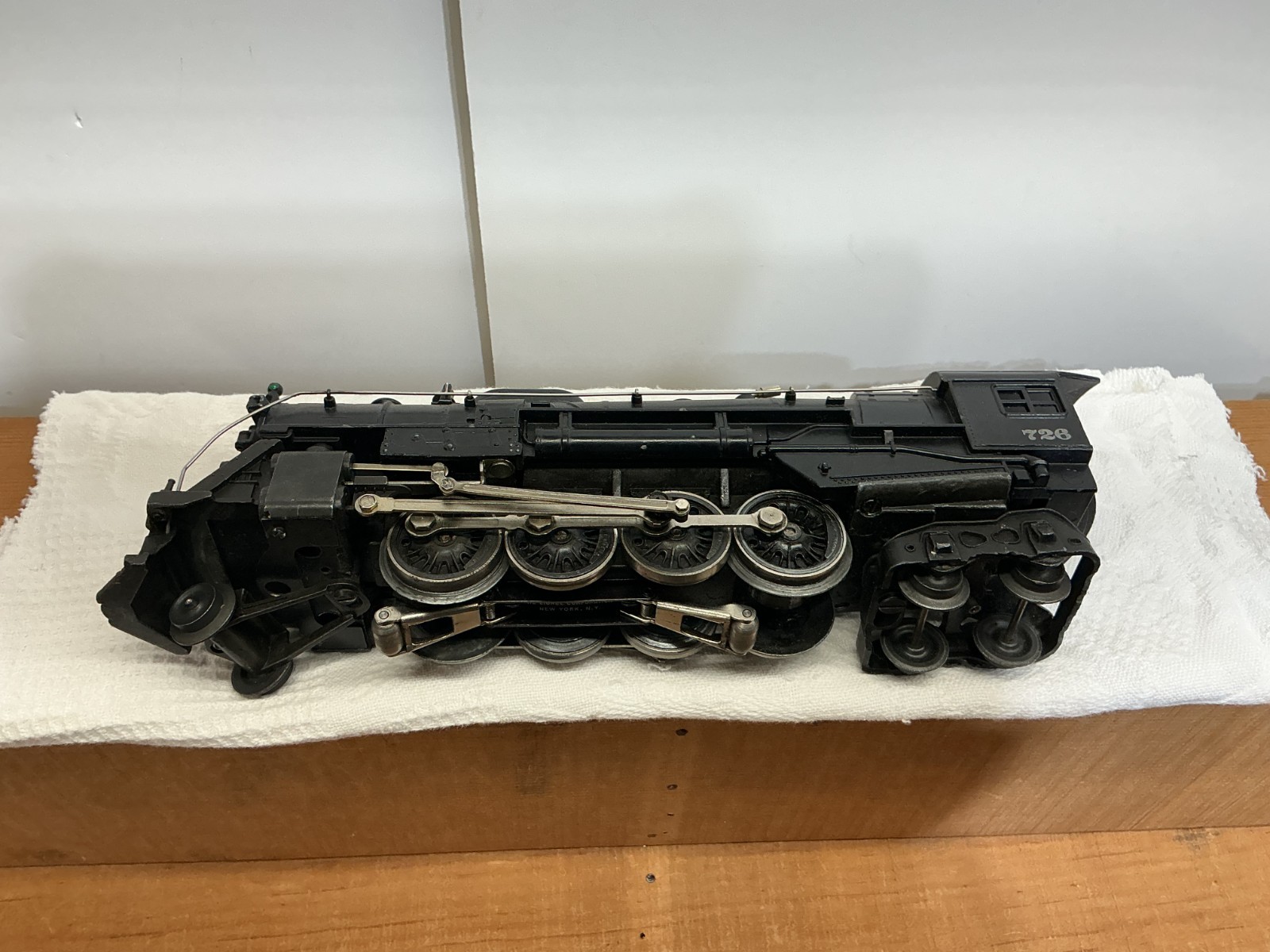 Lionel Postwar 726 Berkshire Steam Engine WITH BOX AND INSERT