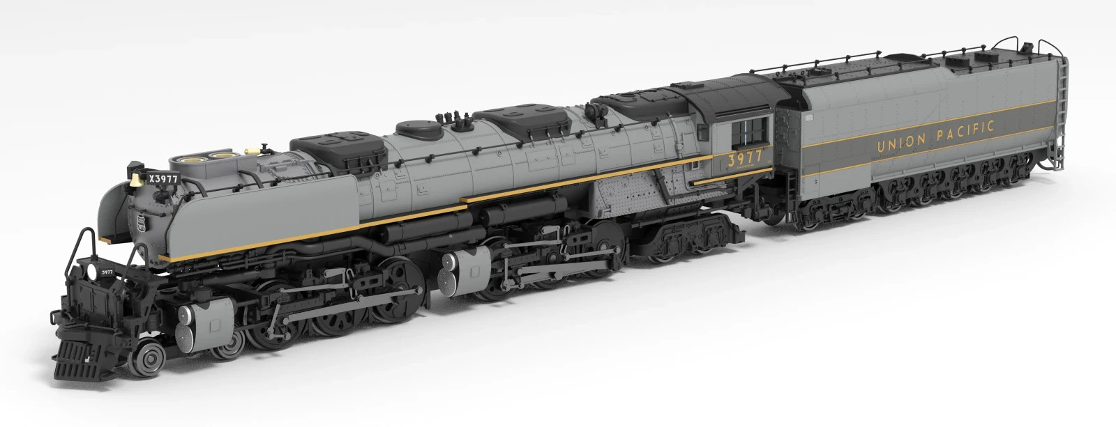 BROADWAY LTD N UP CHALLENGER TWO TONE GRAY DC/DCC READY #3977 PN 8655