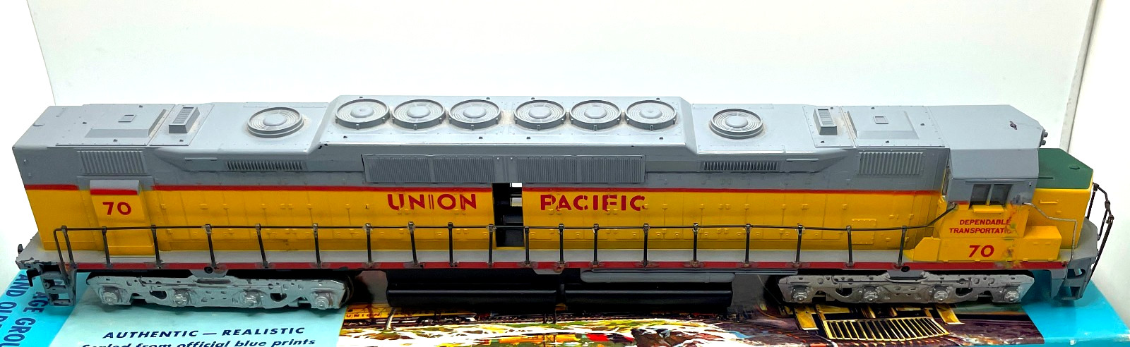 HO ATHEARN 4285 DD40 UNION PACIFIC UP # 70
