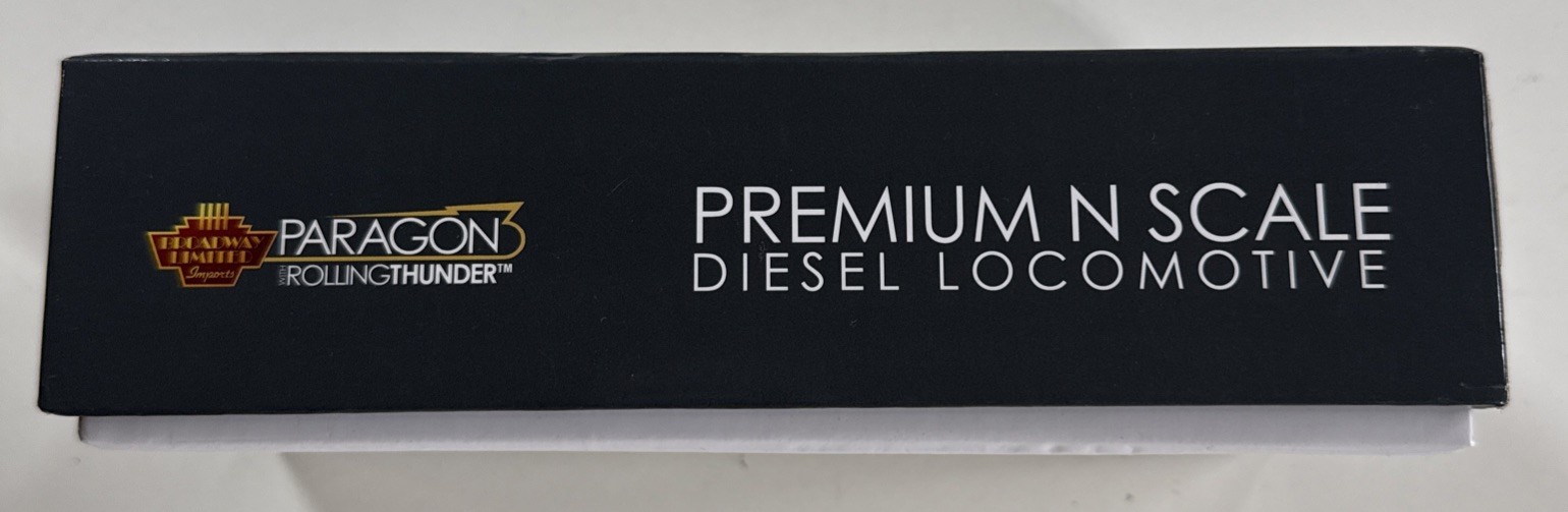 Broadway Limited Paragon With Rolling Thunder 3423 GE AC 6000, BHP #6075