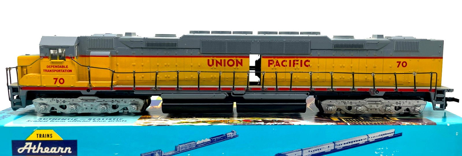 HO ATHEARN 4285 DD40 UNION PACIFIC UP # 70