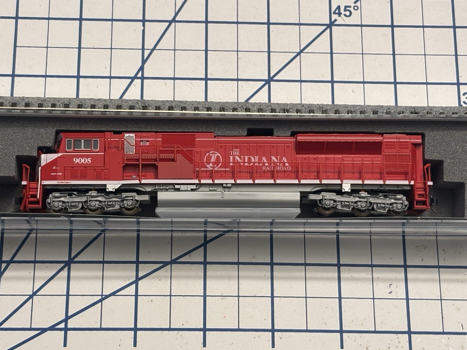 Kato SD90/43MAC INDIANA Rail Road Locomotive #9005 W/XL Sound