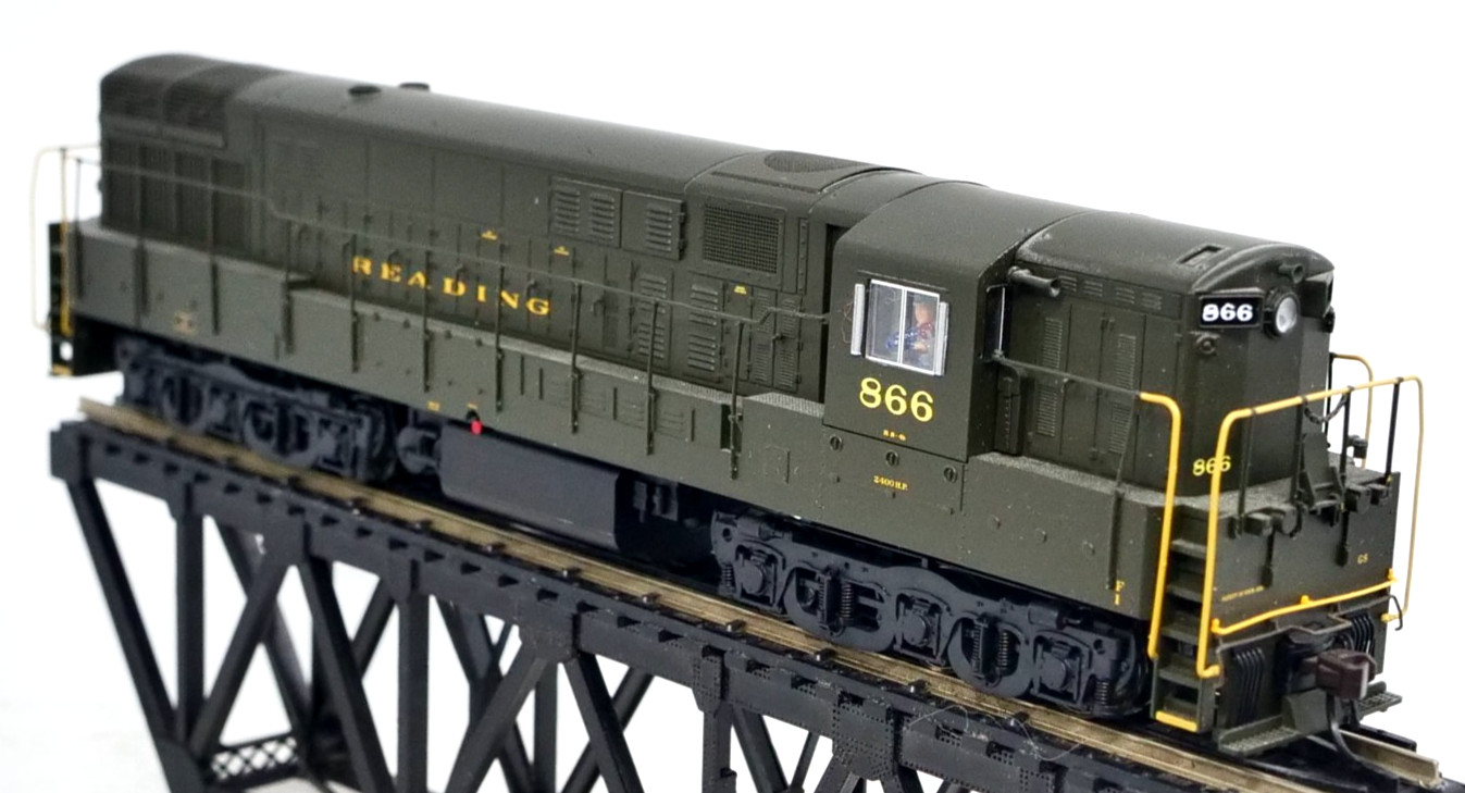 Atlas Gold #7729 HO Train Master READING Ph 2 866 DCC SOUND Loco Tested Boxed