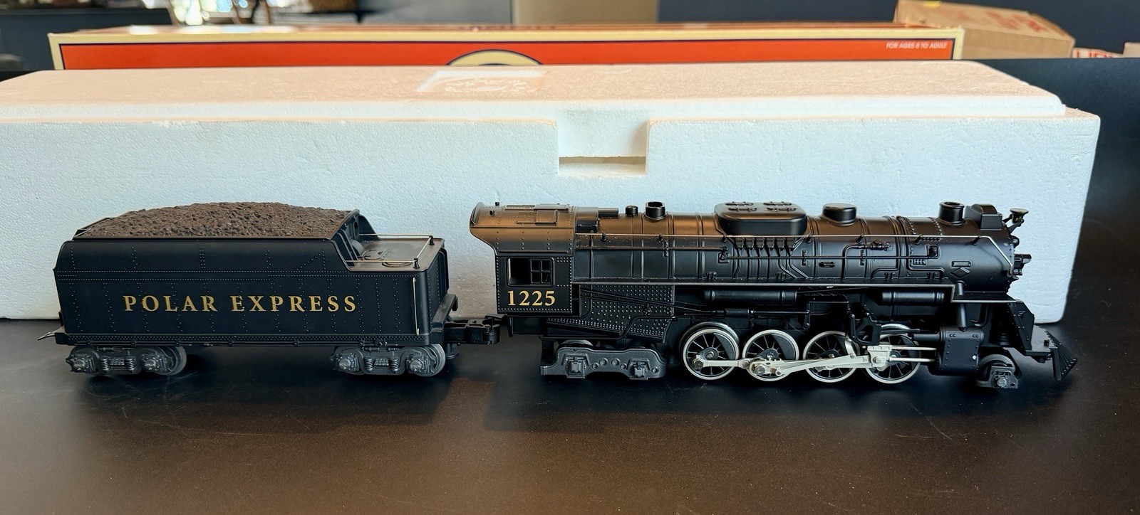 Lionel 6-28649 O Polar Express 2-8-4 Berkshire Steam Locomotive & Tender #1225