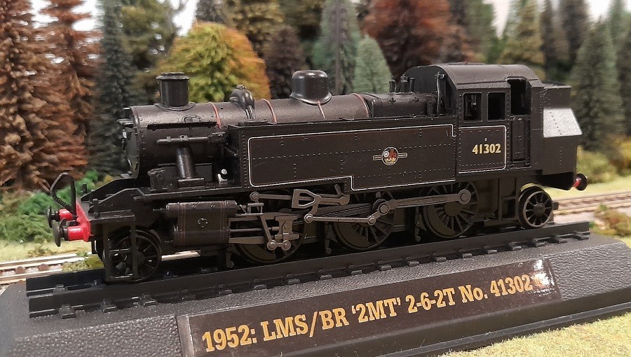 * 1/76 OO * Amercom * 1952 BR Ivatt 2MT Tank 2-6-2T No.41302 * + Magazine * #38