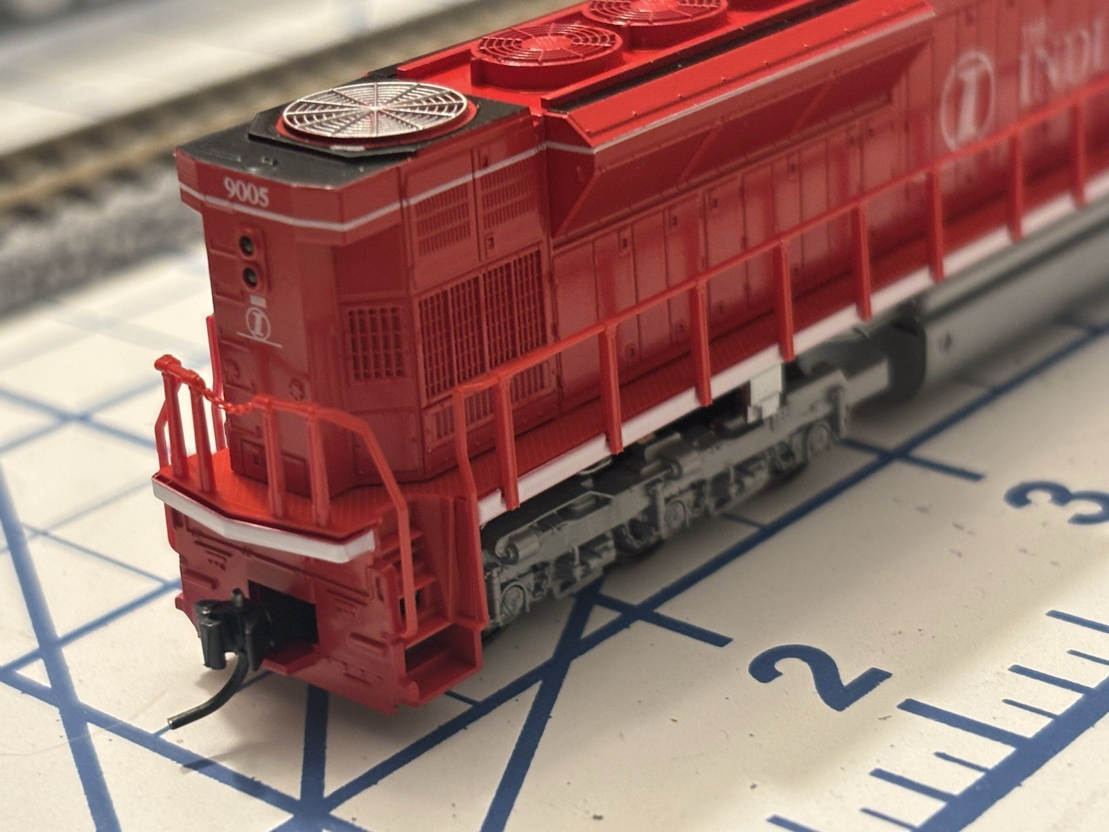 Kato SD90/43MAC INDIANA Rail Road Locomotive #9005 W/XL Sound