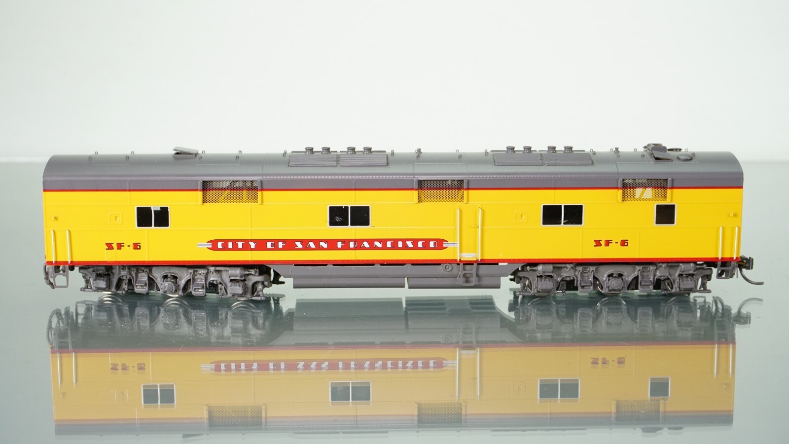 Challenger Imports Brass E6A/E6B/E6A Union Pacific City of San Francisco HO
