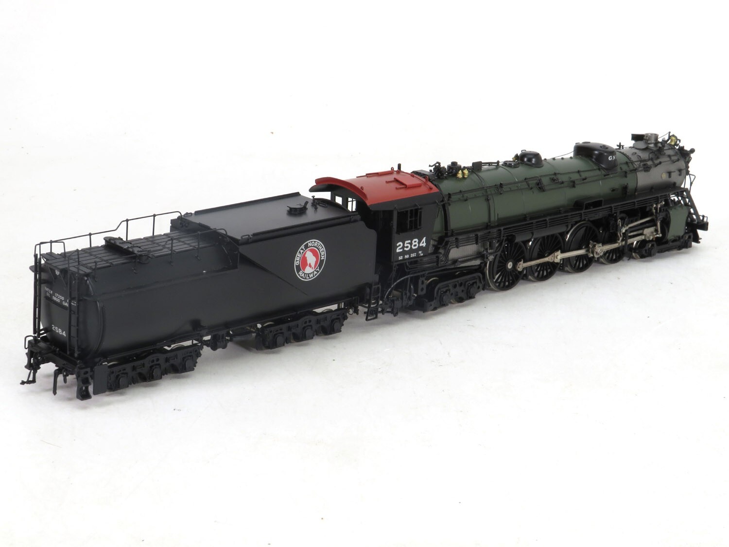 Challenger Imports 2203.1 Great Northern S-2 4-8-4 Brass Steam Loco, HO Scale