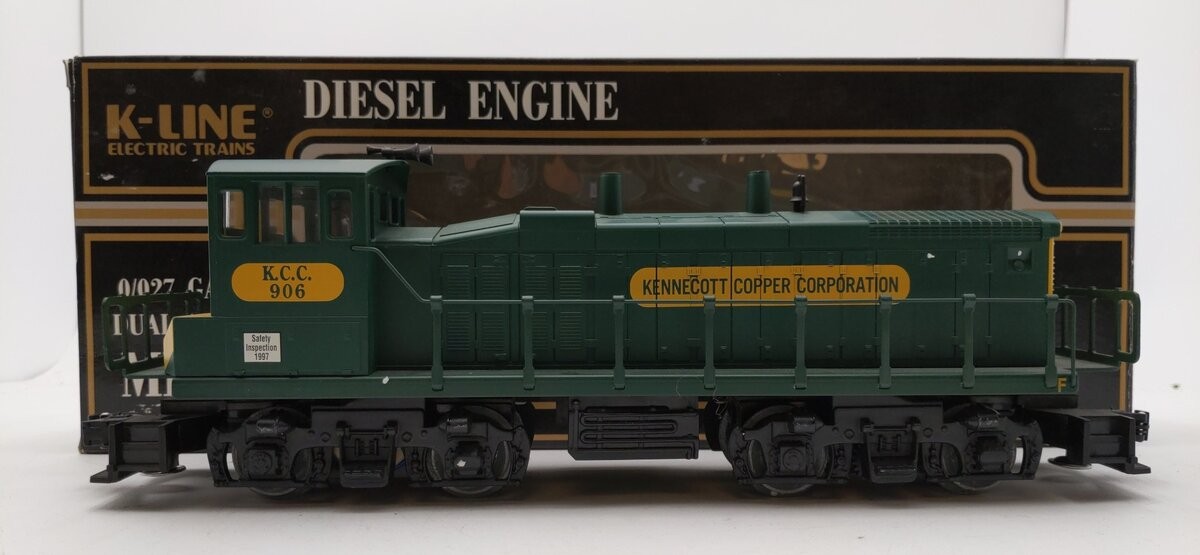 K-Line K2252IC O Kennecott Copper Corporation MP-15 Diesel Locomotive #906 LN