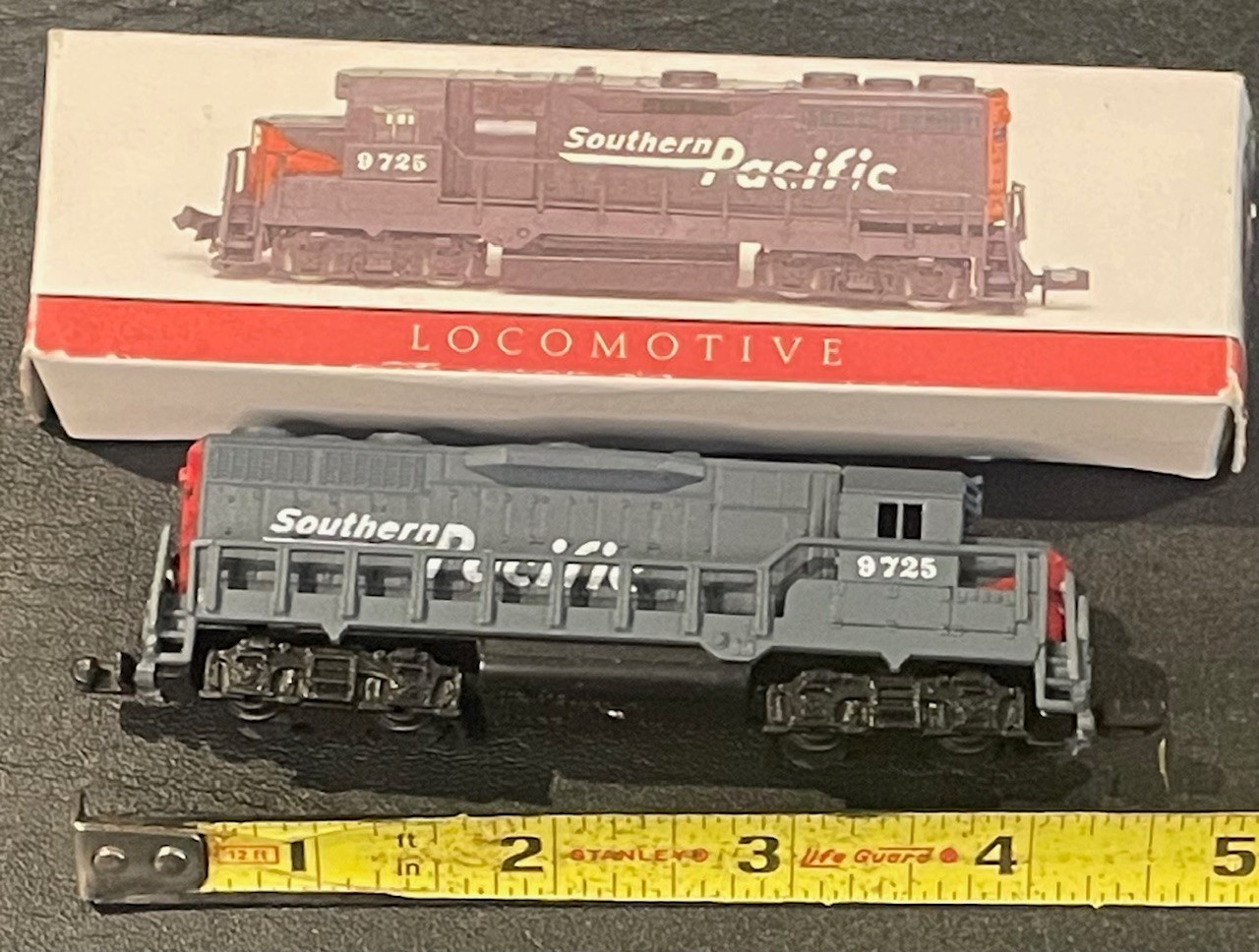 Southern Pacific Loco #9725 High Speed Metal Products N Scale Model Train Small
