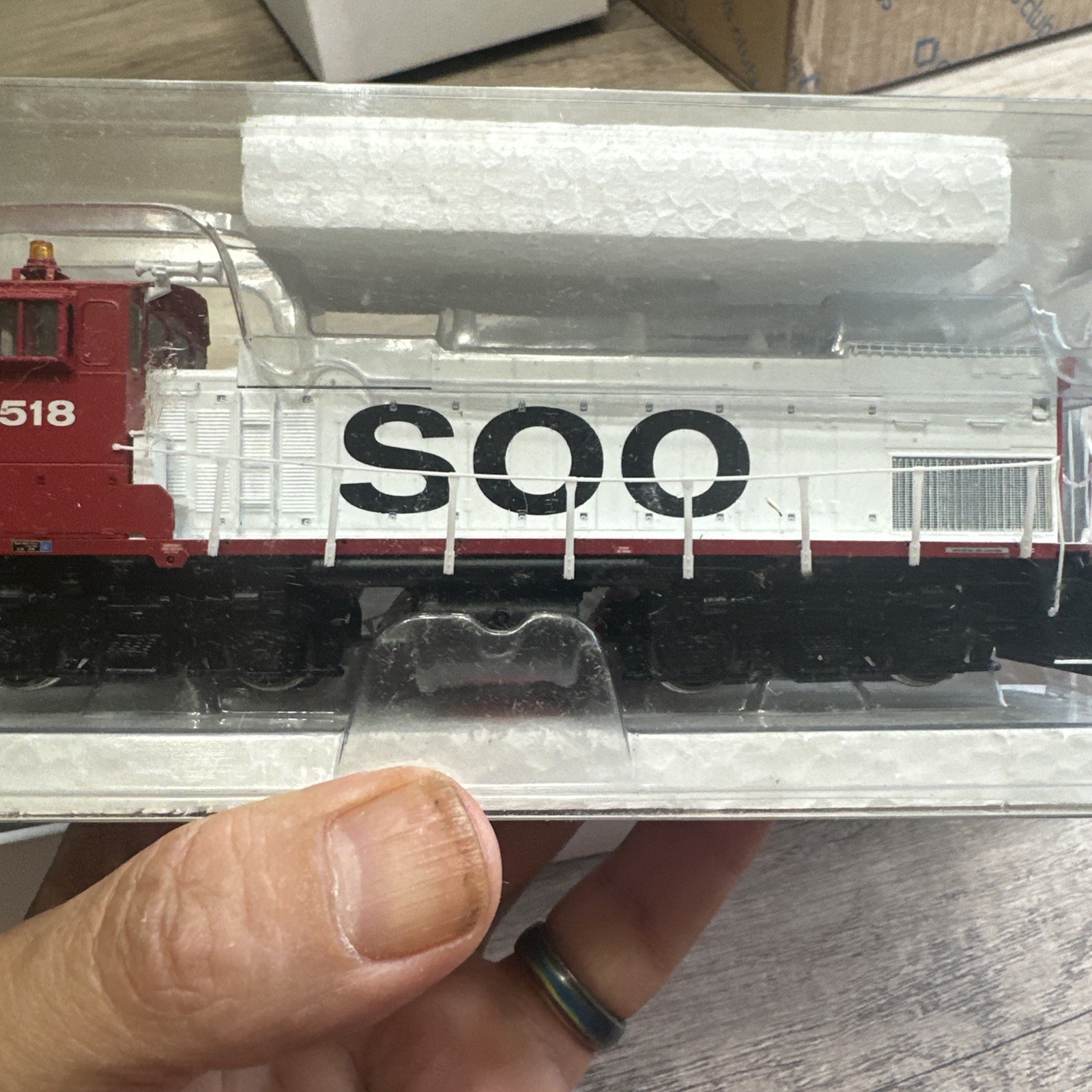 HO ATHEARN GENESIS G66162 MP-15AC SWITCHER SOO LINE # 1518 SOUND