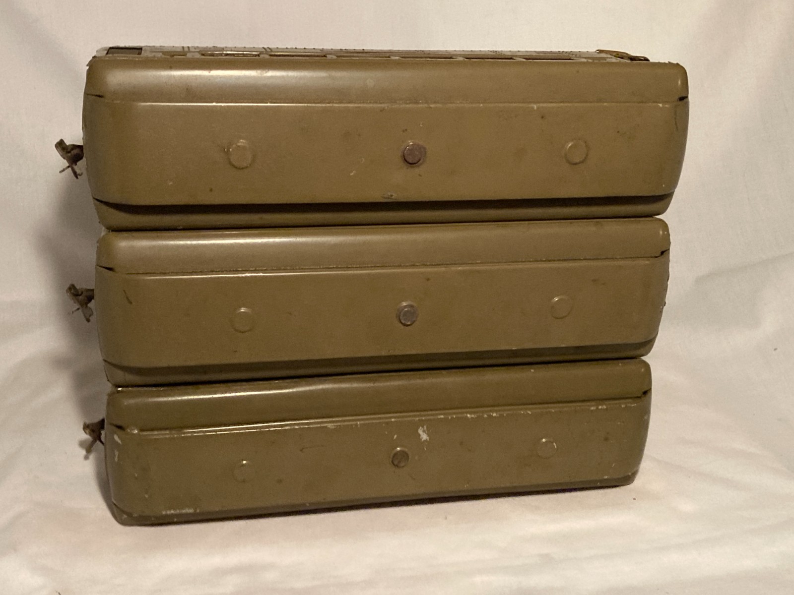 1920s Prewar Lionel 318E Electric Motor Engine with 309, 310 & 312 Train Cars