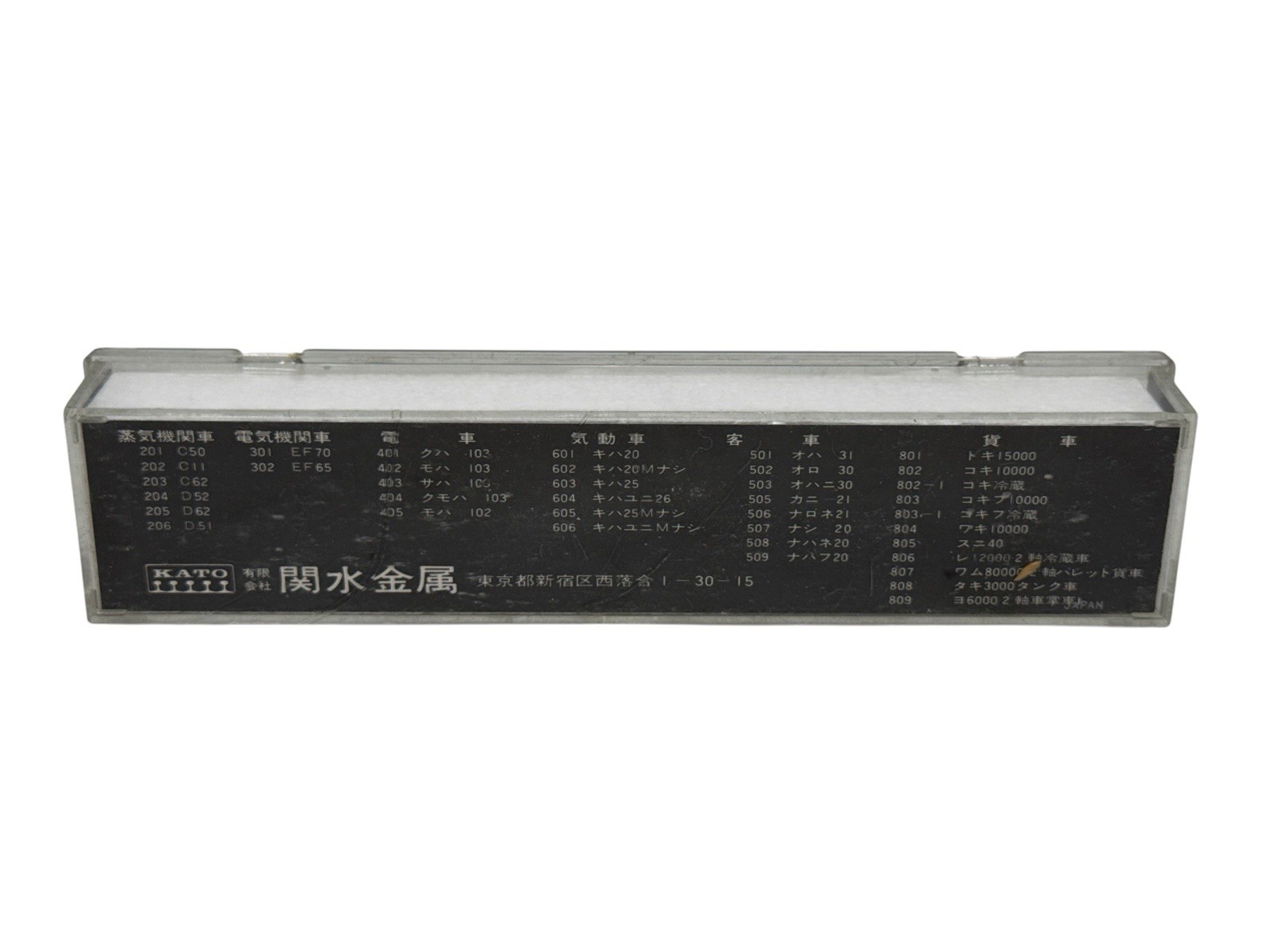 KATO 302 JNR EF65 505 N Scale Electric Locomotive Sekisui Kinzoku Japan Tested