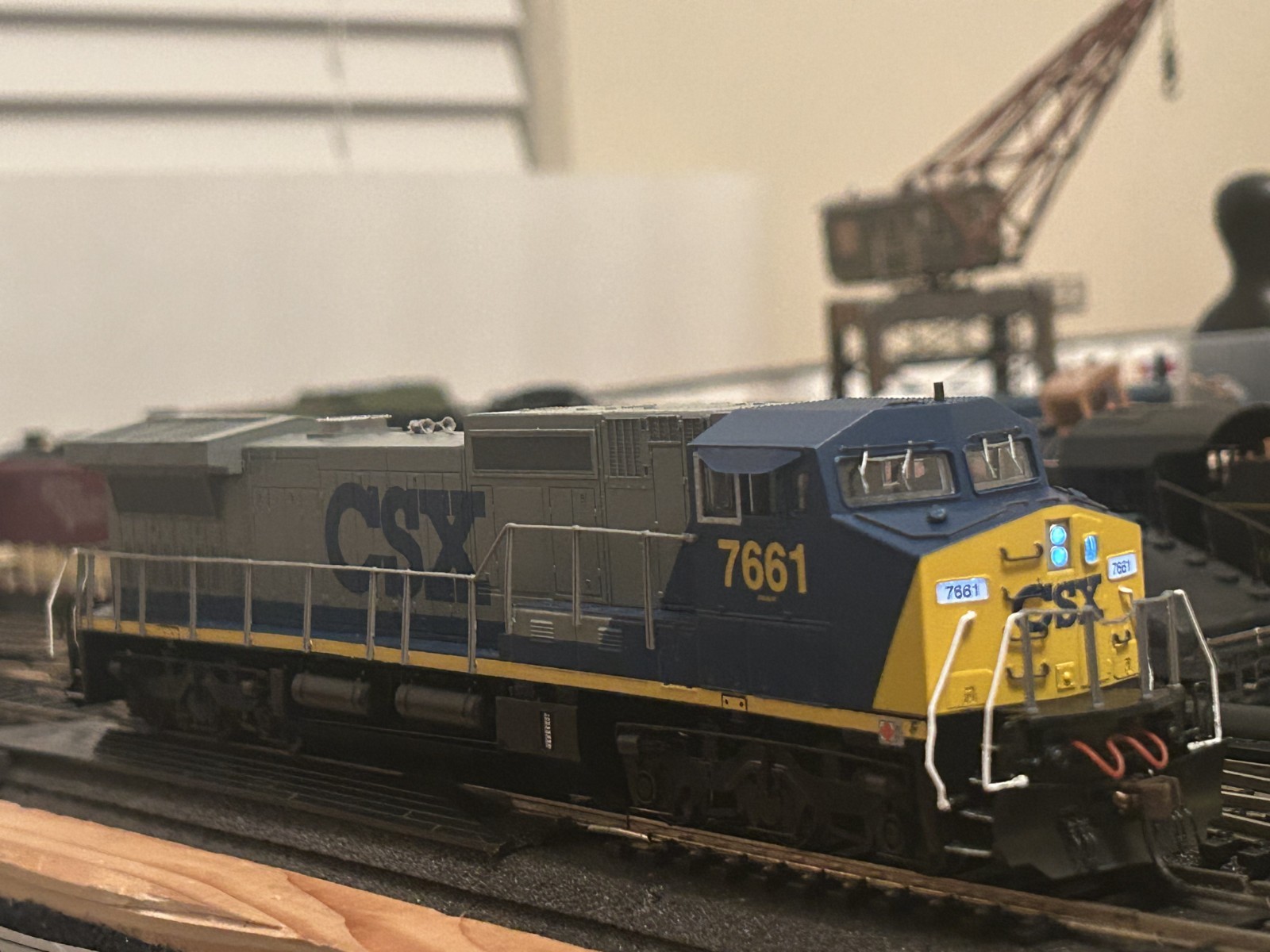 Bachmann Spectrum #83505 CSX 7661 DCC 8-40CW opened NIB