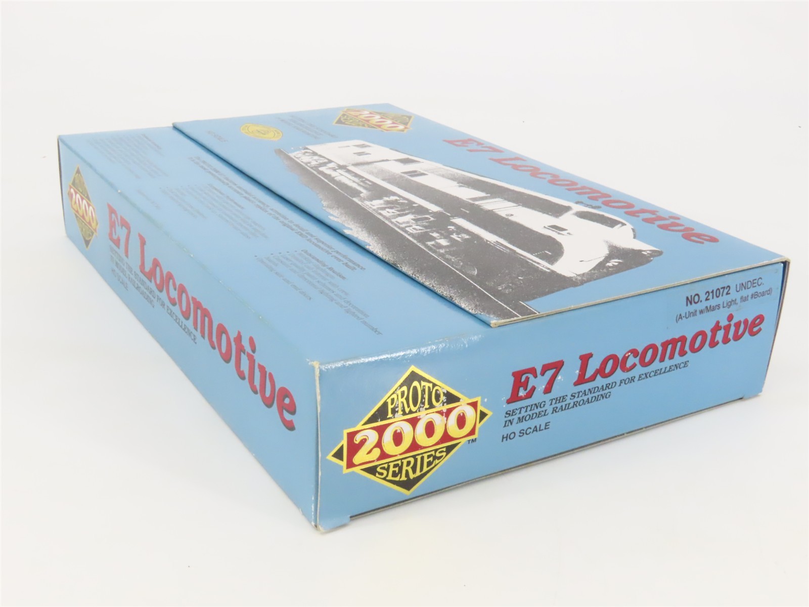 HO Scale Proto 2000 21072 Undecorated EMD E7A Diesel Locomotive – DCC Ready