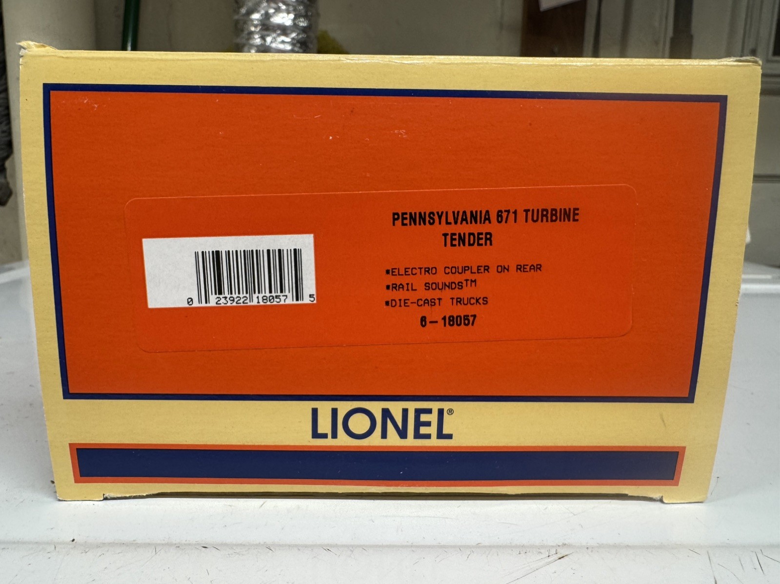 Lionel 6-18057 O Century Club Lionel Lines S2 Steam Turbine Tender W/Railsounds