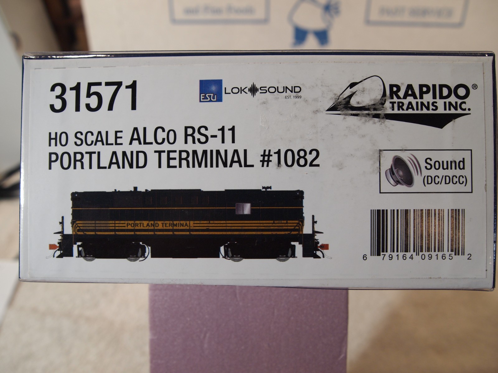 RAPIDO 31571 ALCO RS-11 / DL-701B PORTLAND TERMINAL (ME) ROAD No.1082 DCC+SOUND