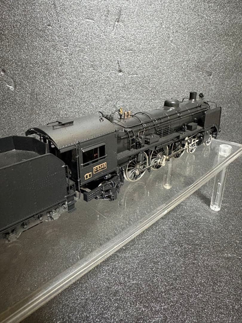 Tenshodo JNR C53 Steam Locomotive No.488 with Def HO Gauge 1/80 Brass 3-Cylinder