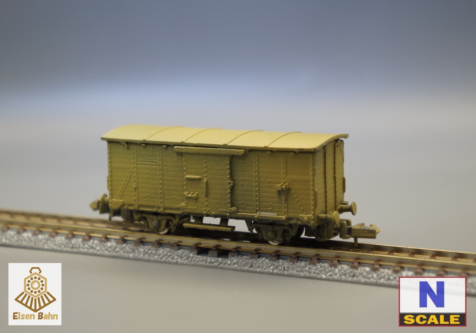 1/160 (N-scale) German G10 Wagon /w wheels & coupliers resin kit