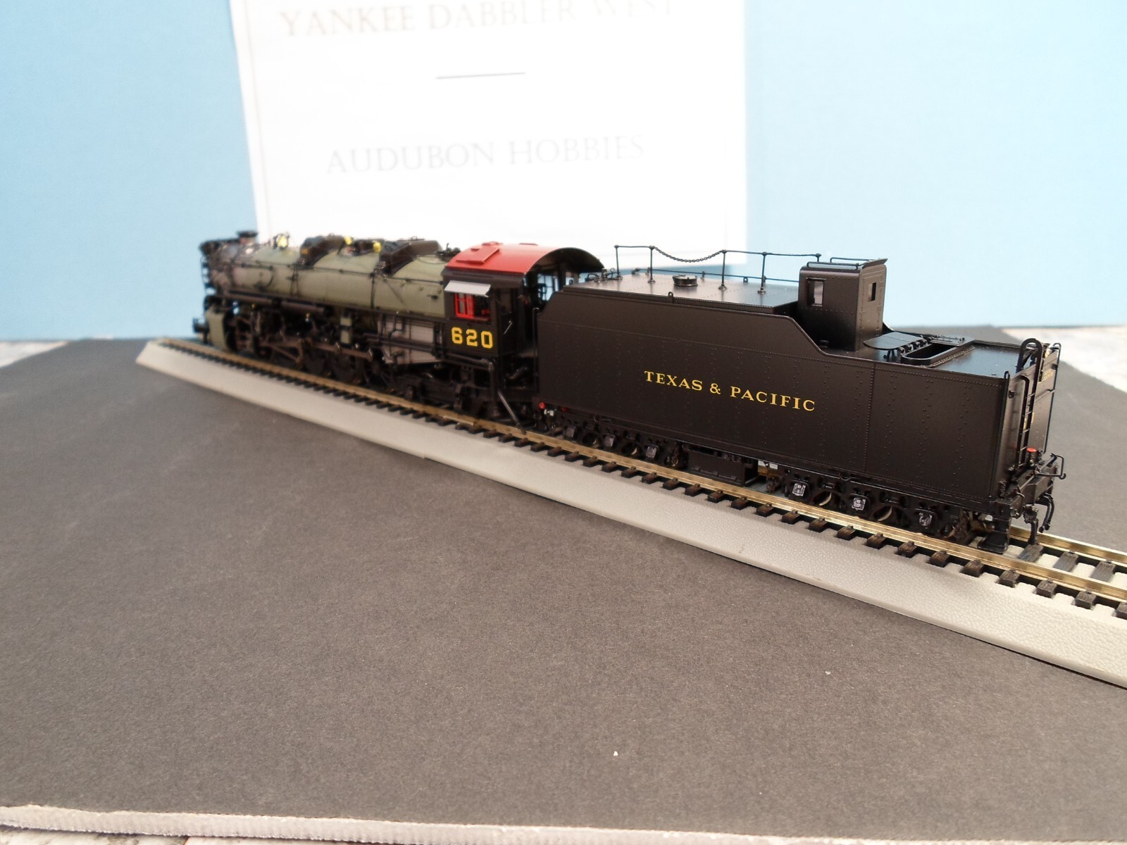 Glacier Park Models T&P I-1-ar Class 2-10-4 #620 Green Boiler Modernized, 1950’s