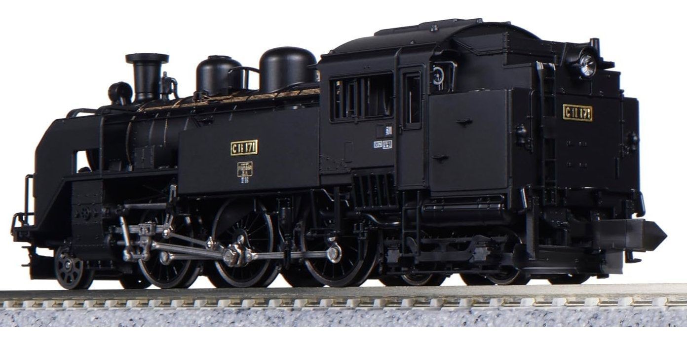 KATO N Gauge 2021-1 C11 171 JR Hokkaido Tourist Steam Locomotive Model