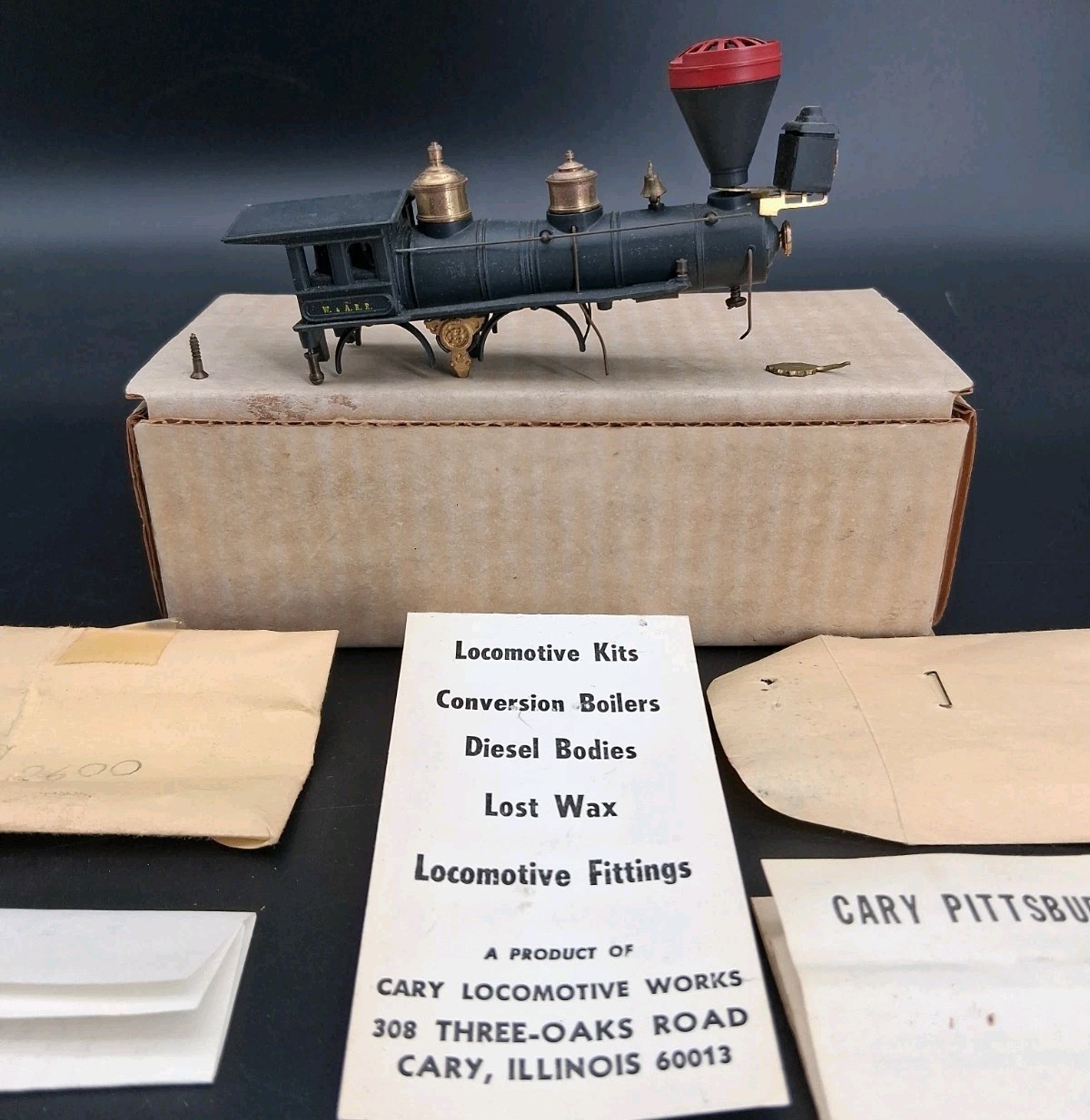 Cary Tyco Mantua Pittsburgh Conversion Boiler Kit General 4-4-0 Steam Locomotive