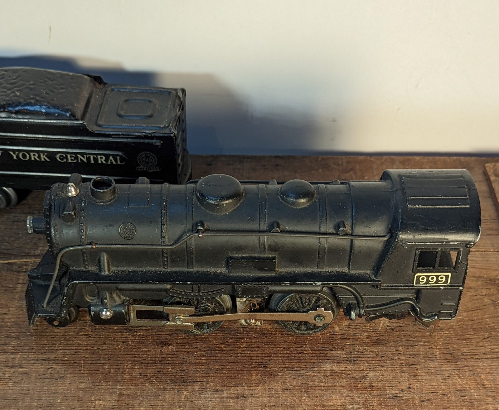 Clean Vintage O Gauge Marx #999 NYC New York Central 2-4-2 Steam Engine