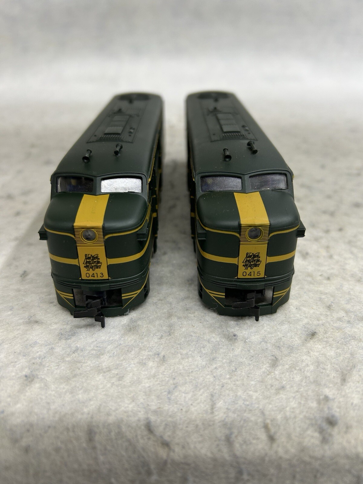 Rare E-R Models New Haven FA-1 Set Both Powered HO