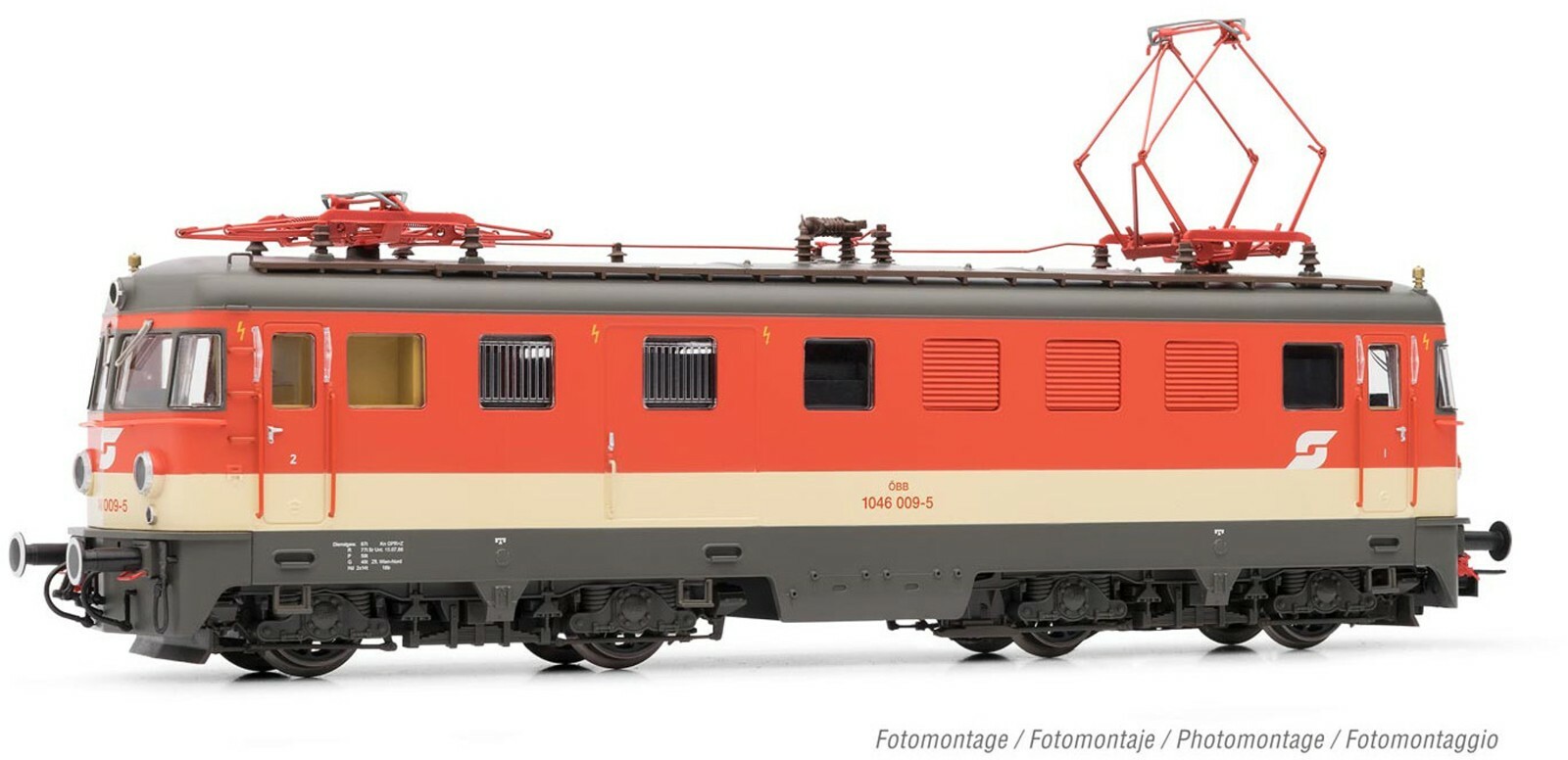 RIVAROSSI HR2854 1046 009-5 Livery “Valousek” Orange/Beige, Gray Frame, OBB