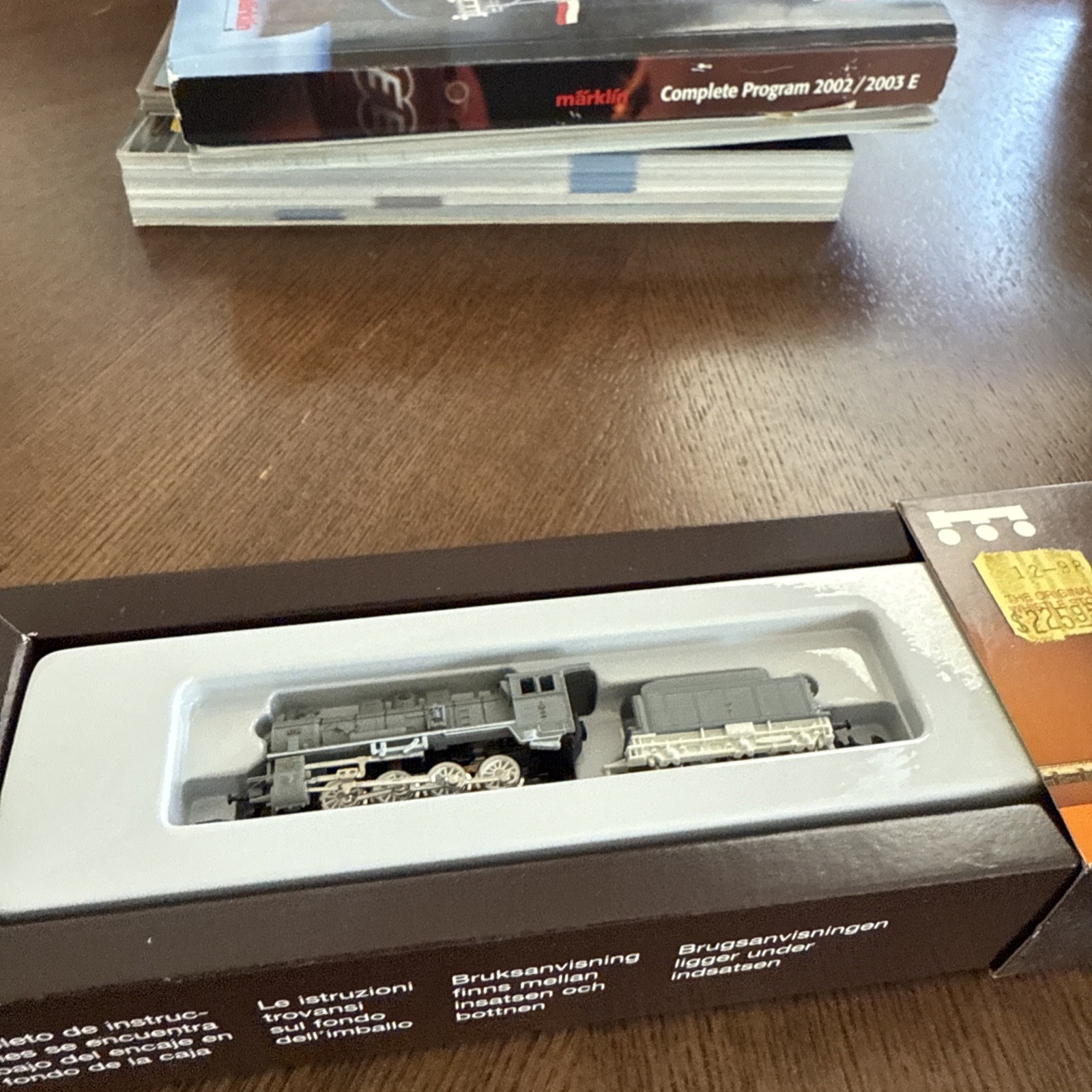 Marklin Mini-Club Z 88981 Prussian KPEV 0-8-0 Loco With Tender