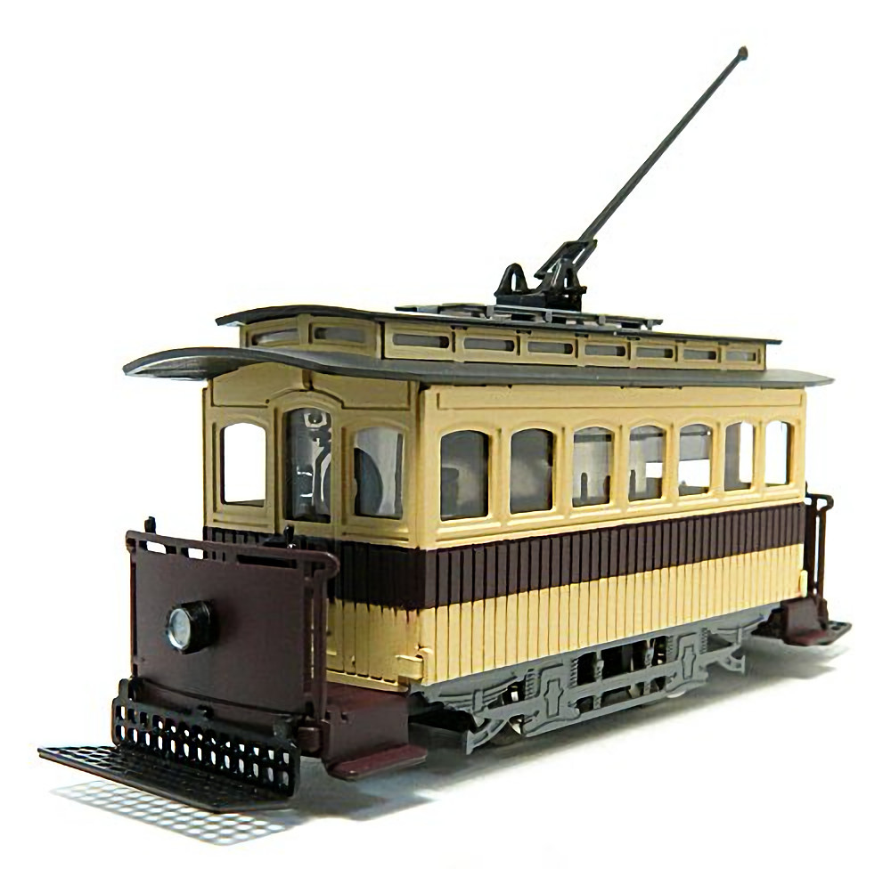 N Scale Aru-Model Vintage Streetcar Kit w/Power Drive Chassis Tram Car Trolley