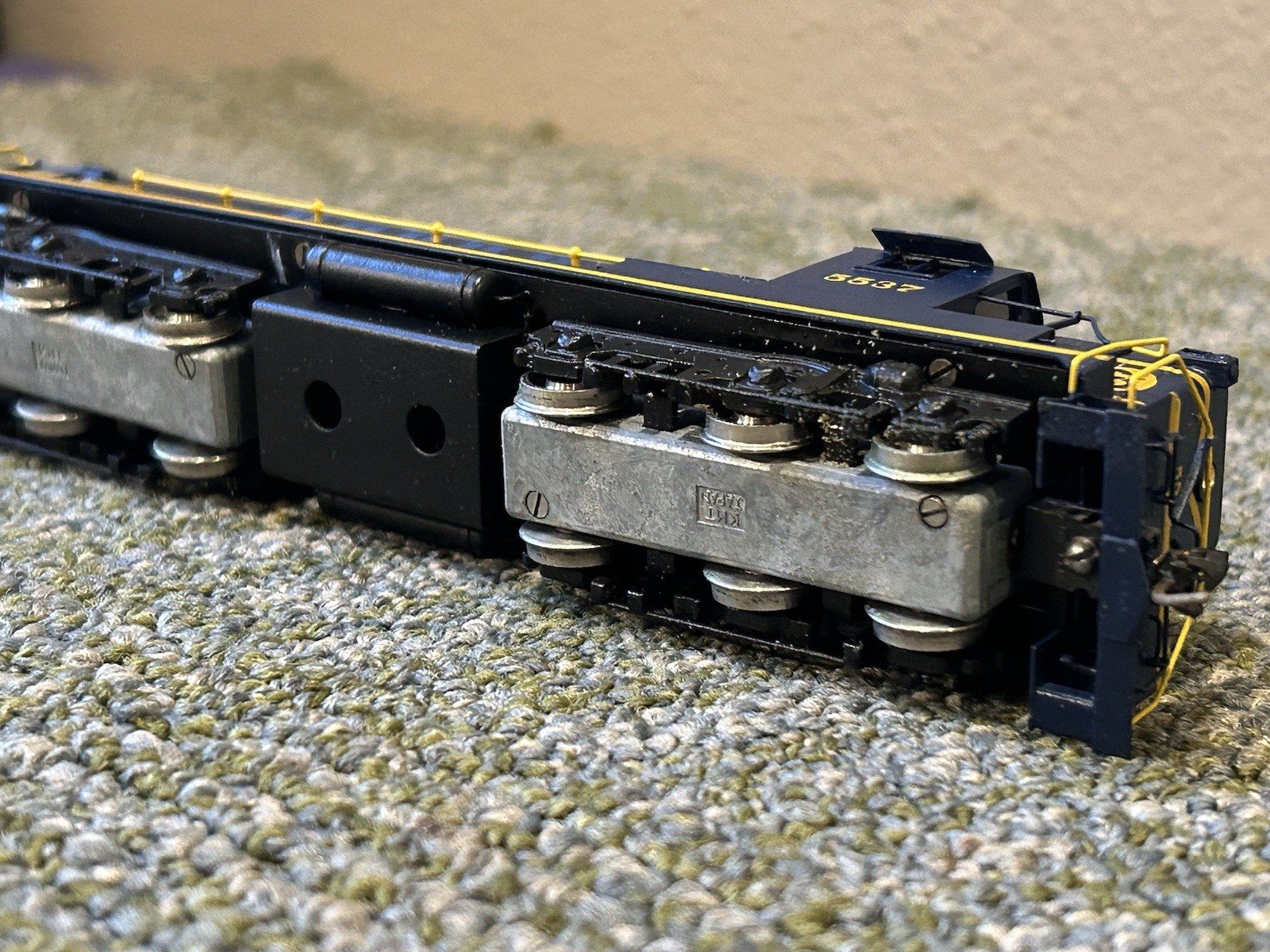 Hallmark Models Ho Brass Baldwin AS-16 Baltimore And Ohio B&O No 5537
