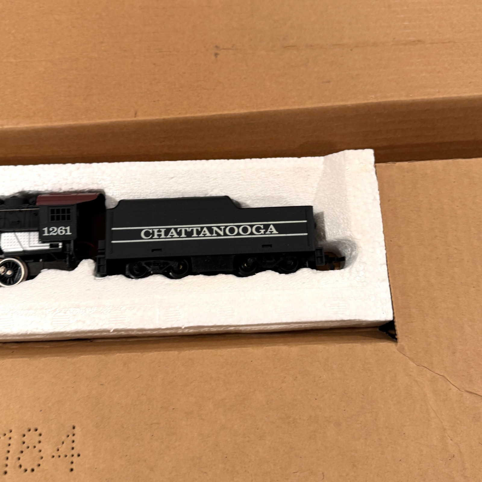 Vintage Tyco Chattanooga Steam Locomotive Set w/ Box Untested Good Condition HO