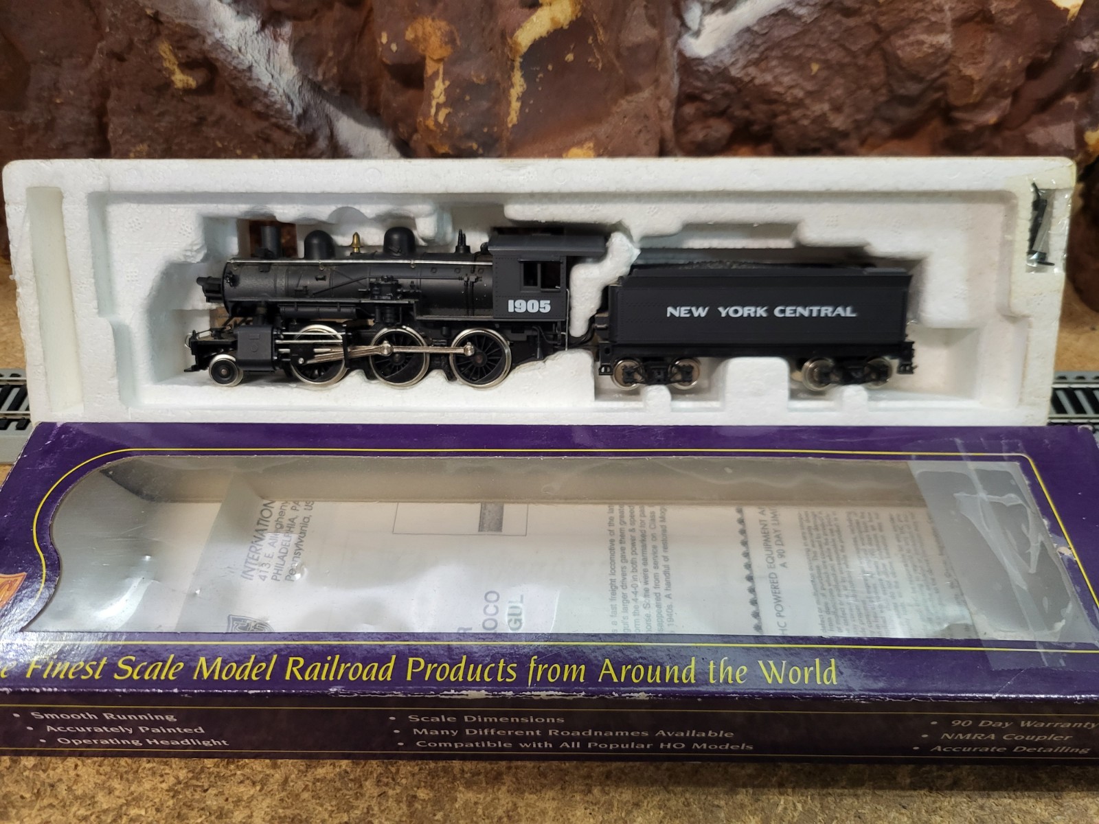 IHC Premier M536 2-6-0 Mogul New York Central NYC 1905, $7/$3/$15 Ship