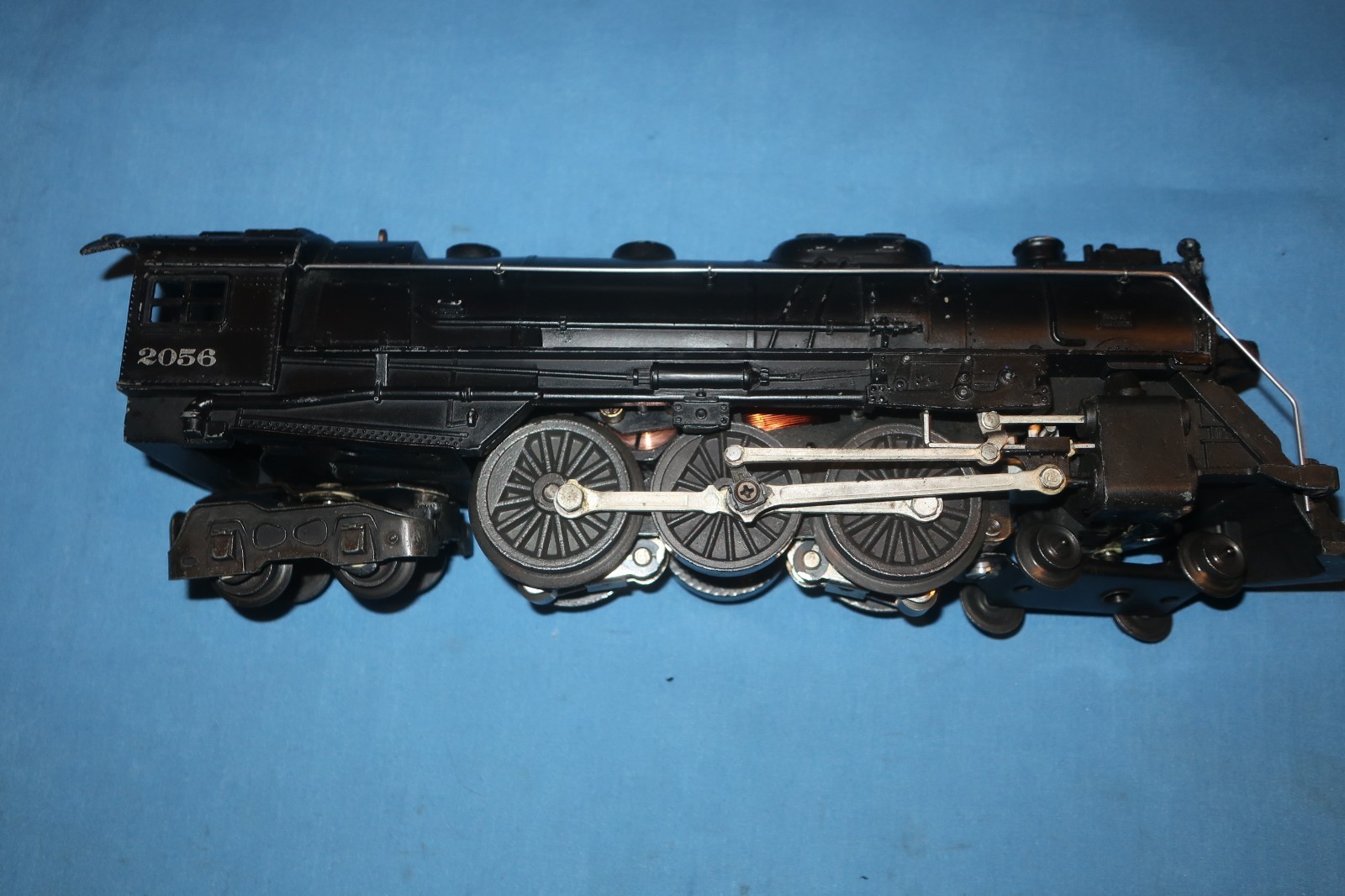 Lionel #2056 Hudson Steam Locomotive. Runs and Smokes Well