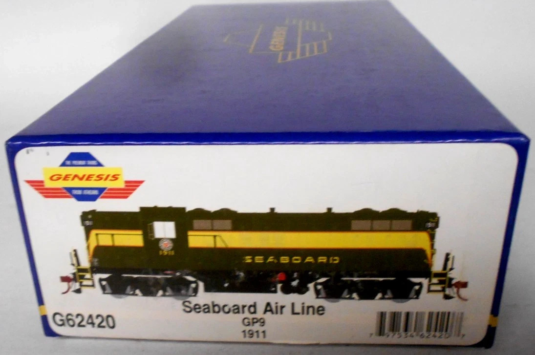 ATHEARN Genesis HO Scale G62420 NON Sound GP-9 #1911 SEABOARD AIR LINE