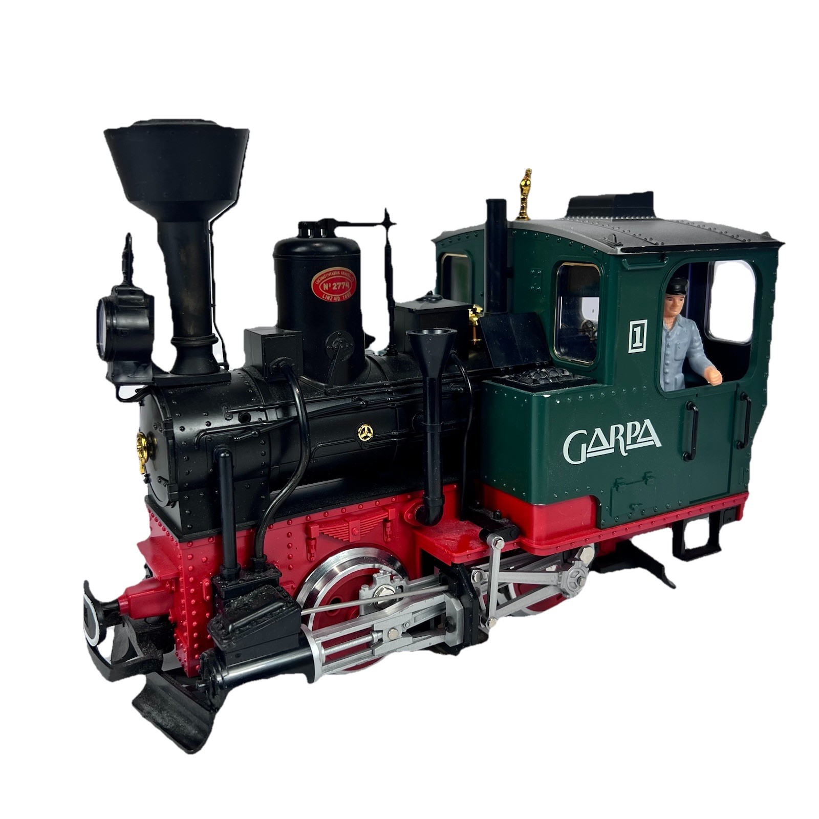 LGB Lehmann Gross Bahn 2774 Steam Engine Locomotive G Gauge 0-4-0 Garpa #1 Rare