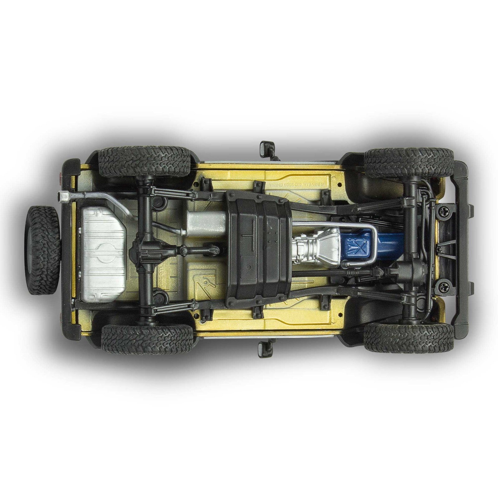 CARRERA REVELL OF AMERICAS INC 1/25 Jeep Wrangler Rubicon RMX854501 Plastics